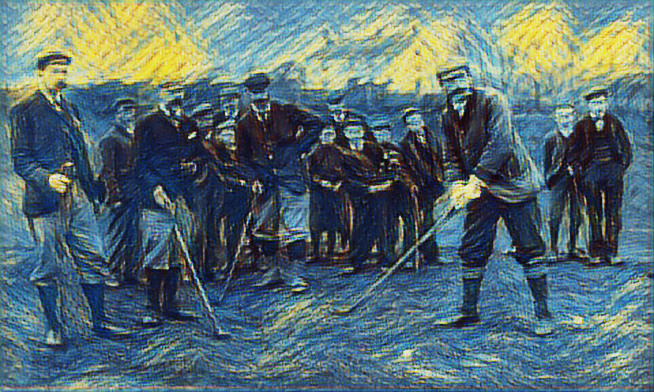 Modern Art 6 Golf Art